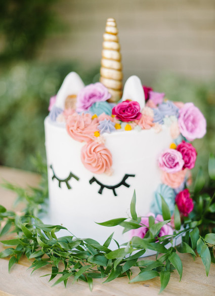Unicorn birthday cake
