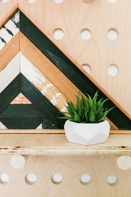 Modern DIY boy's nursery