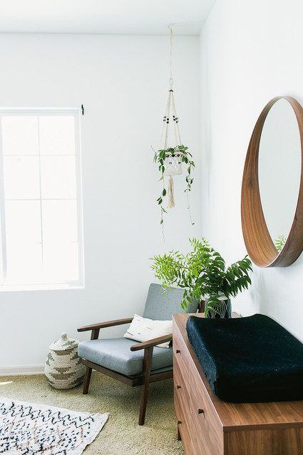 Modern DIY boy's nursery