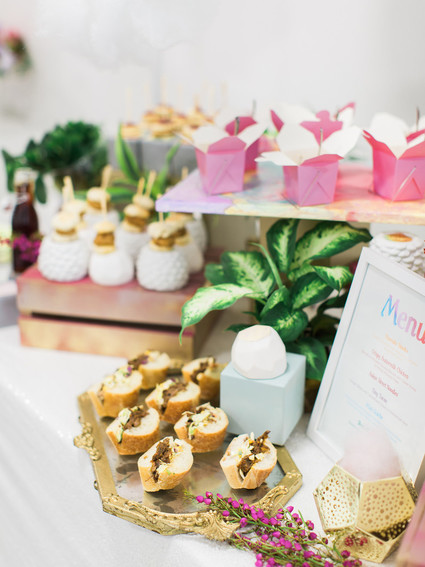 Rainbow care bear birthday party