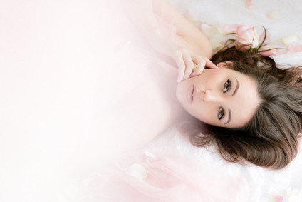 Mod boudoir maternity photos