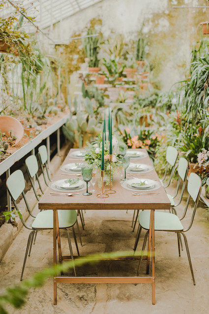 greenhouse inspired wedding ideas Inspiration