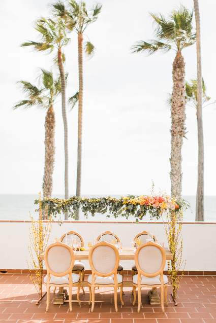 Citrus inspired wedding ideas