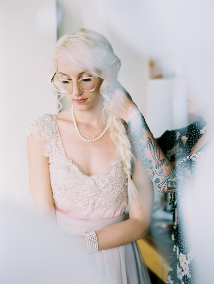 Indie Portland meets Maui wedding