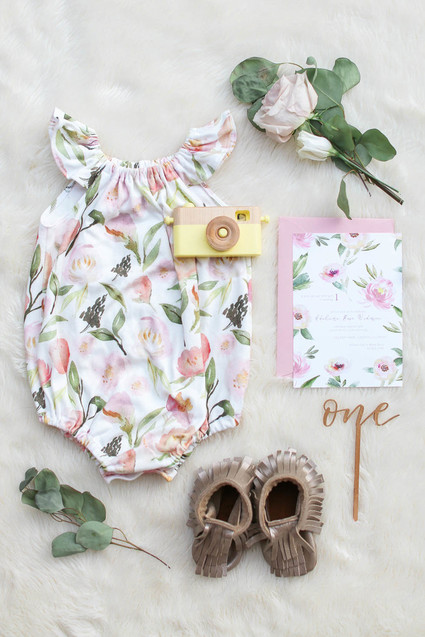 Feminine boho picnic 1st birthday