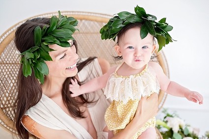 Styled Mommy & Me portraits Inspiration