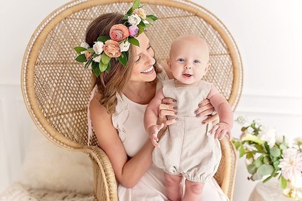 Styled Mommy & Me portraits