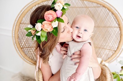 Styled Mommy & Me portraits Inspiration
