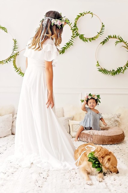 Styled Mommy & Me portraits Inspiration