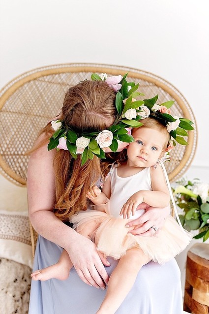 Styled Mommy & Me portraits Inspiration
