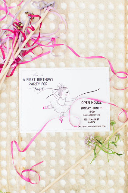 Magical birthday invites