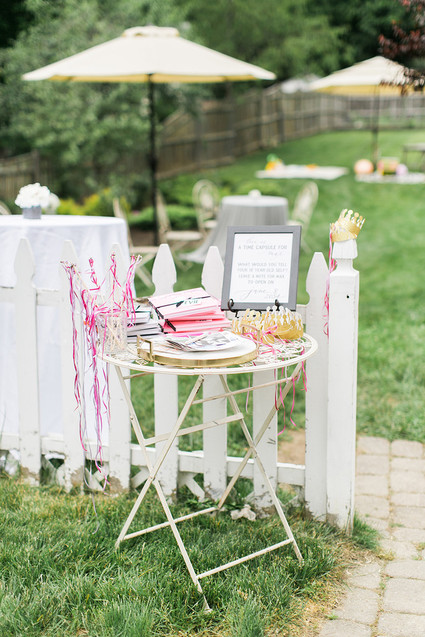 Magical garden first birthday