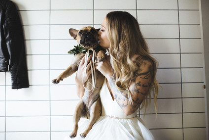 rock and roll backyard wedding