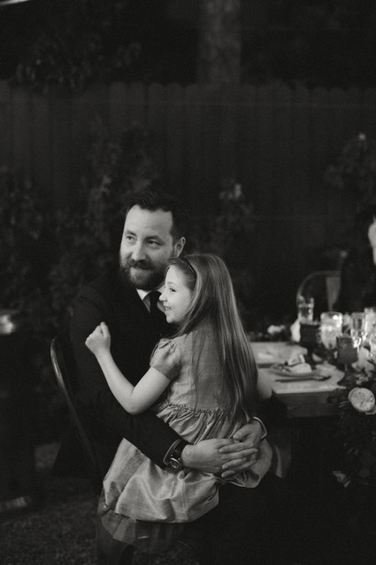 rock and roll backyard wedding