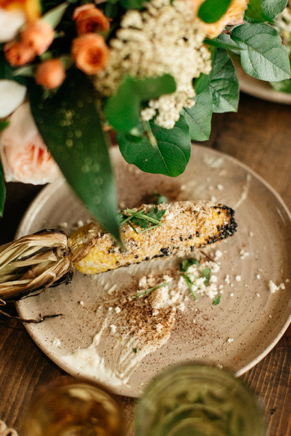 summer wedding food