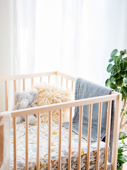 Modern eclectic boy's nursery