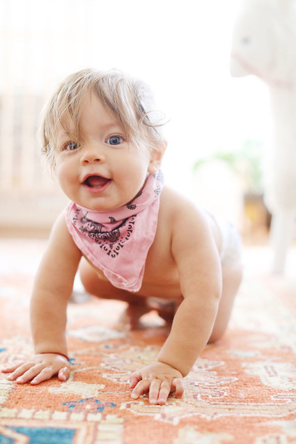 Modern eclectic boy's nursery