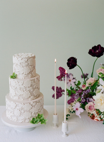 romantic wedding cake