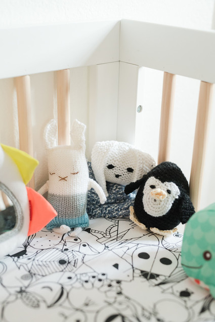 mod LA family photos and home tour