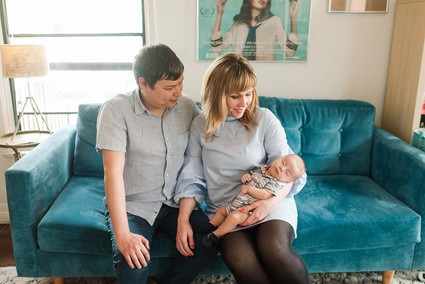 mod LA family photos and home tour