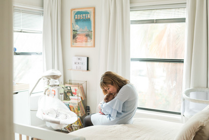 mod LA family photos and home tour