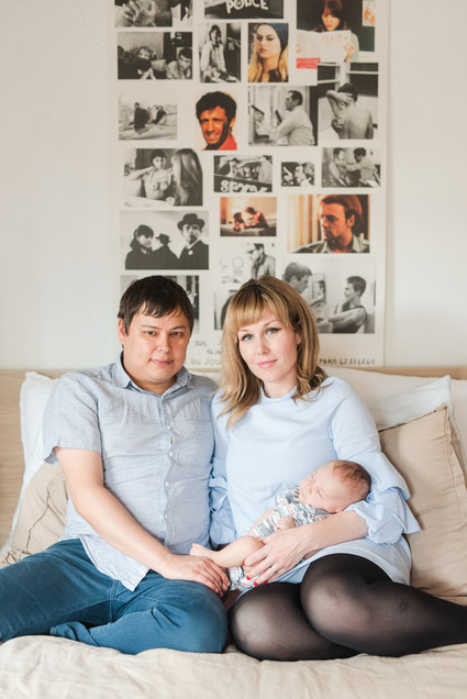 mod LA family photos and home tour