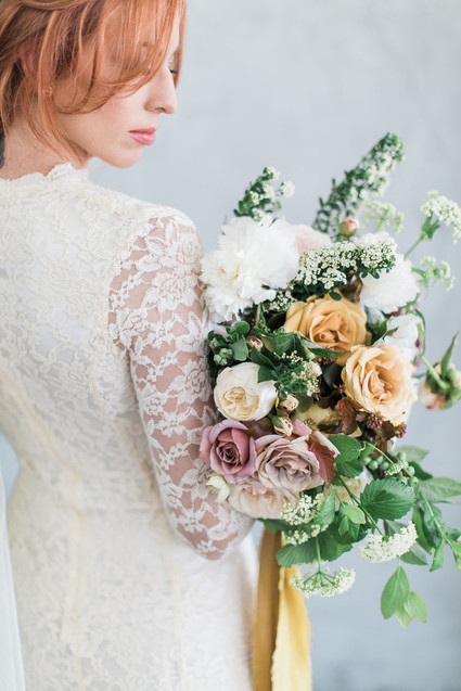 Modern minimal fall wedding ideas