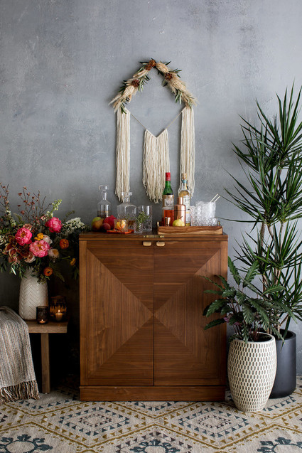 Fall cocktail bar
