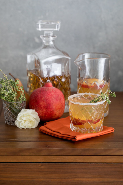 Fall cocktail bar