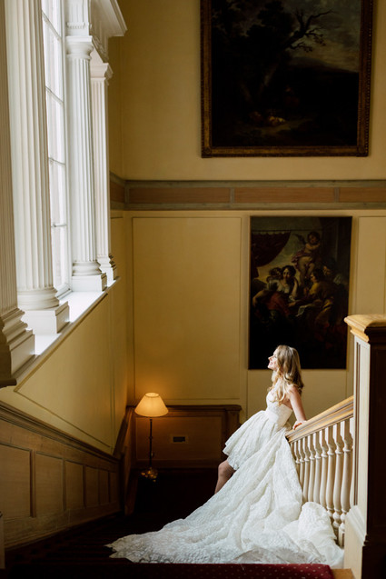 Fashionable Irish castle wedding