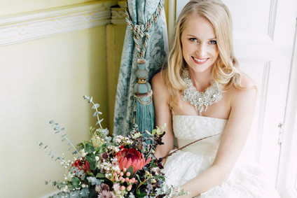 Fashionable Irish castle wedding