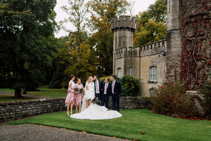 Fashionable Irish castle wedding