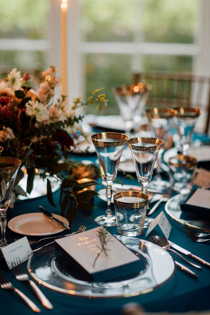 Fashionable Irish castle wedding