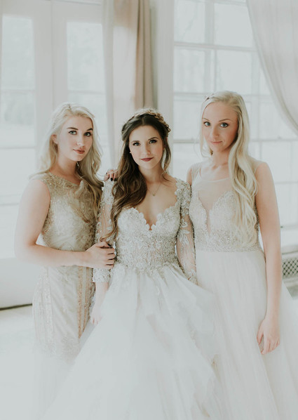 Secret Garden-inspired bridal editorial