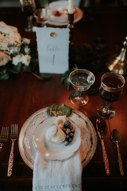 Moody, ornate Secret Garden-inspired bridal editorial Inspiration