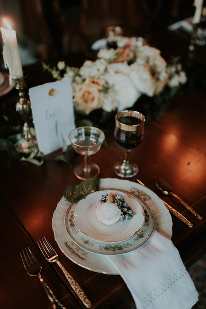 Moody, ornate Secret Garden-inspired bridal editorial Inspiration