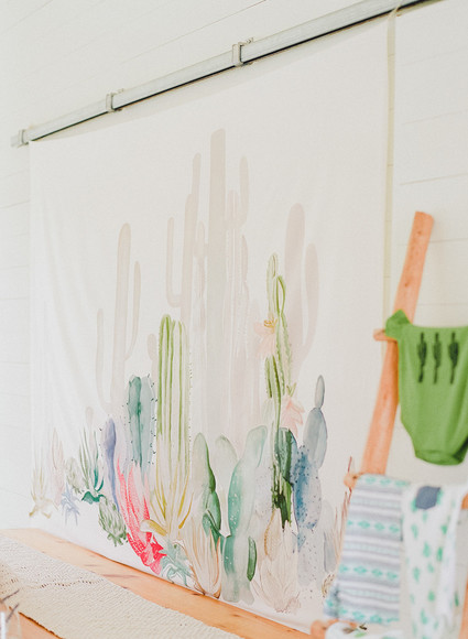 Cactus baby shower