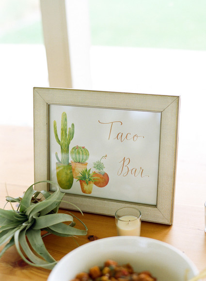 Cactus baby shower