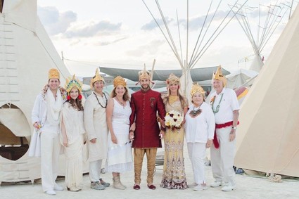 Burning Man wedding
