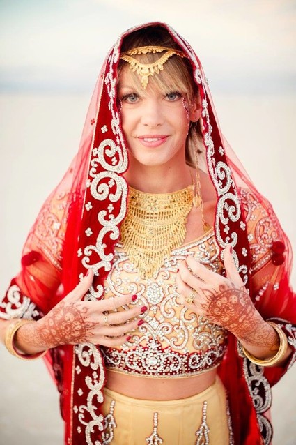 Burning Man wedding