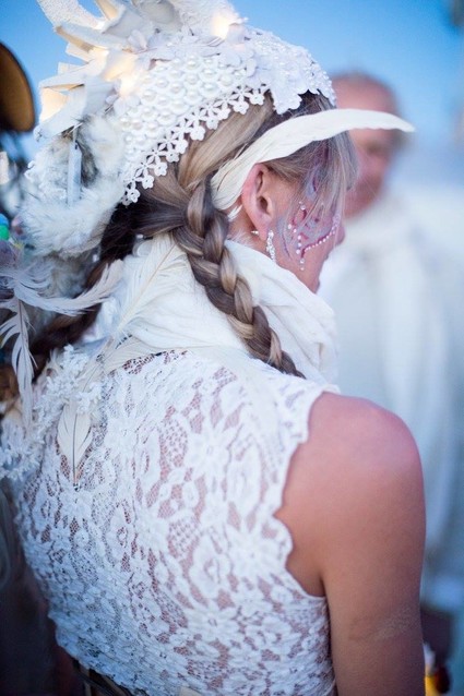 Burning Man wedding