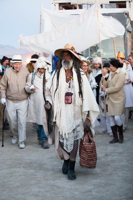 Burning Man wedding