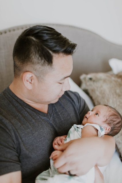 Family newborn photos