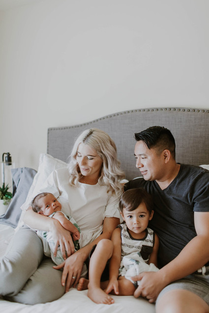 Family newborn photos