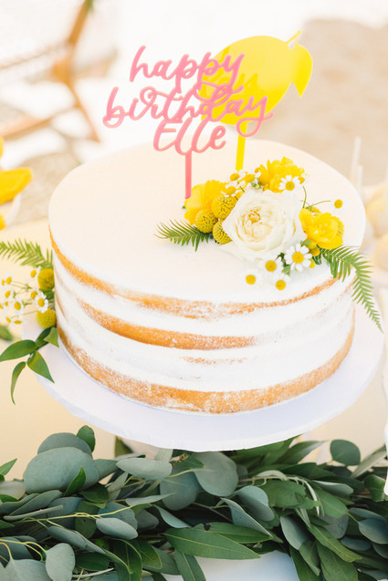 Italian Riviera beach party 1st birthday