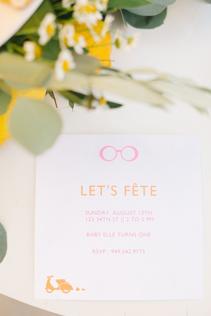 Italian Riviera beach party 1st birthday