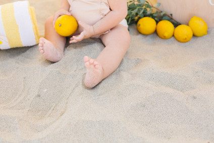 Italian Riviera beach party 1st birthday