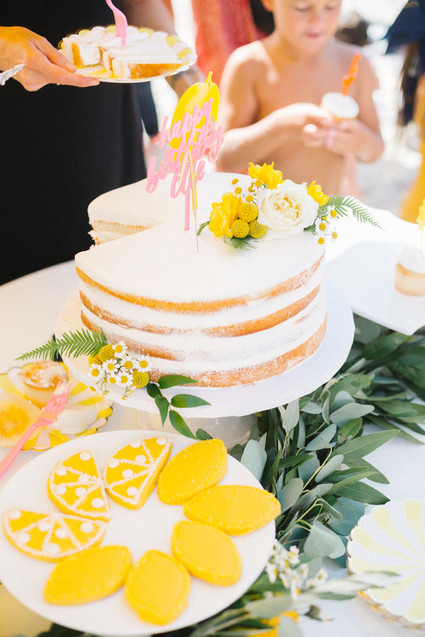 Italian Riviera beach party 1st birthday