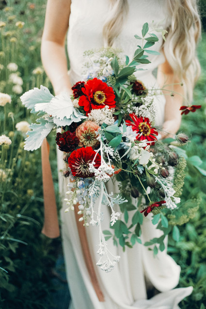 Late summer Nebraska farm elopement shoot