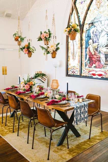 Stained Glass - inspired wedding ideas at The Ruby Street venue